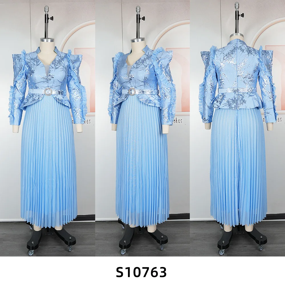 chinese dress ladies Navy Blue Velvet Crystal Beaded Cape Long Turkish Kaftan Dress 38