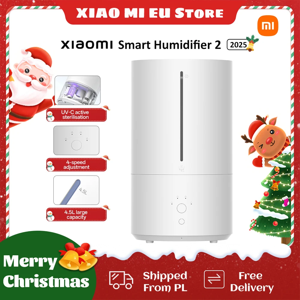 Nawilżacz Xiaomi Smart Humidifier 2 Upgraded z Polski za $48.09 / ~177zł