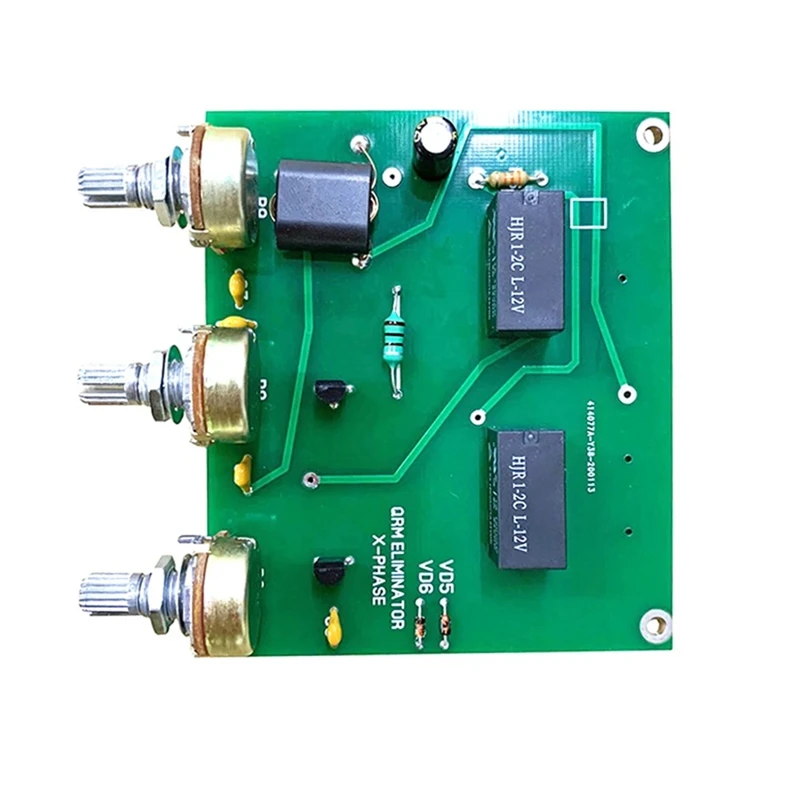 QRM Canceller Eliminator X-Phase 1.8-30Mhz Band PTT Control Finished Eliminator Board Built-In PTT Control Easy To Use