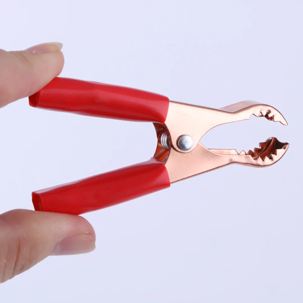 Car cable Battery Clips Alligator clip Alligator Clamp 12-4PCS alligator clips alligator clip adapter test clip