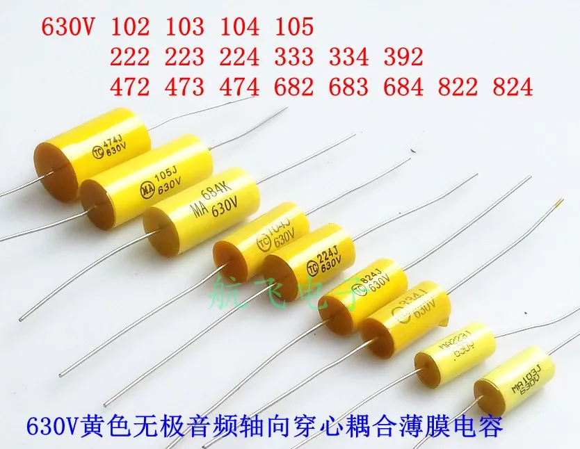 Black Candy Vitamin Q .022uF 630V Paper In Oil Tone Capacitor - Foto 2