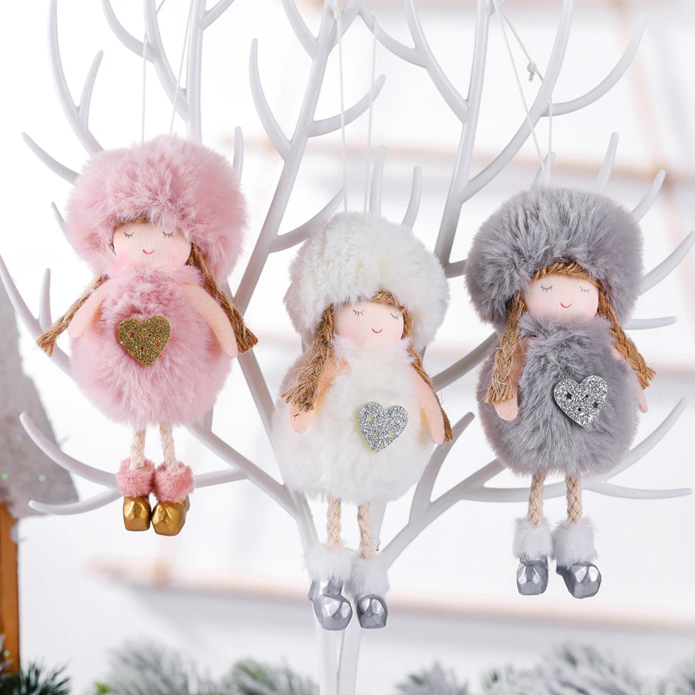 

Cute Christmas Angel Doll Xmas Tree Ornament 2022 New Year Gift Noel Deco Christmas Decoration for Home Natal 2023 Navidad Decor