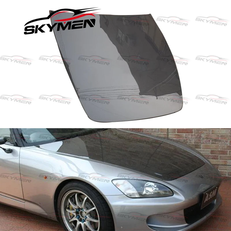 For Honda S2000 Oem Carbon Fiber Glass Engine Parts Front Hood