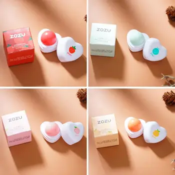 ZOZU 과일 향 립 밤 보습 보습, 휴대용 푸딩, 작은 밤, 립 케어, 작은 휴대용, 도매