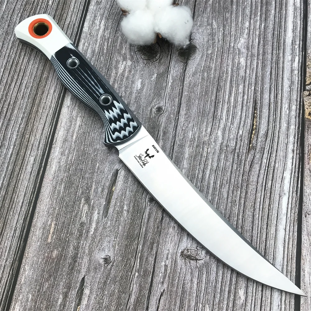 BM Knives 15500-1K Fixed Blade Knife S45VN Blade Steel Made Hunt Meatcrafter G10 Handle Outdoor Camping Hunting Pocket Tool 4