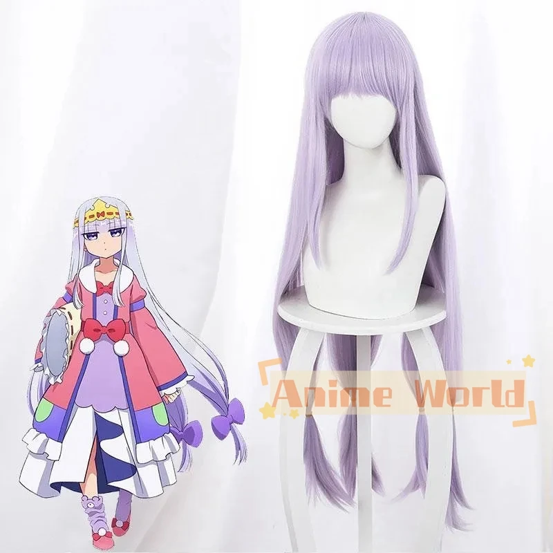 Пижама принцесса в замке демона принцесса Сиалис Хэллоуин фиолетовый косплей парик