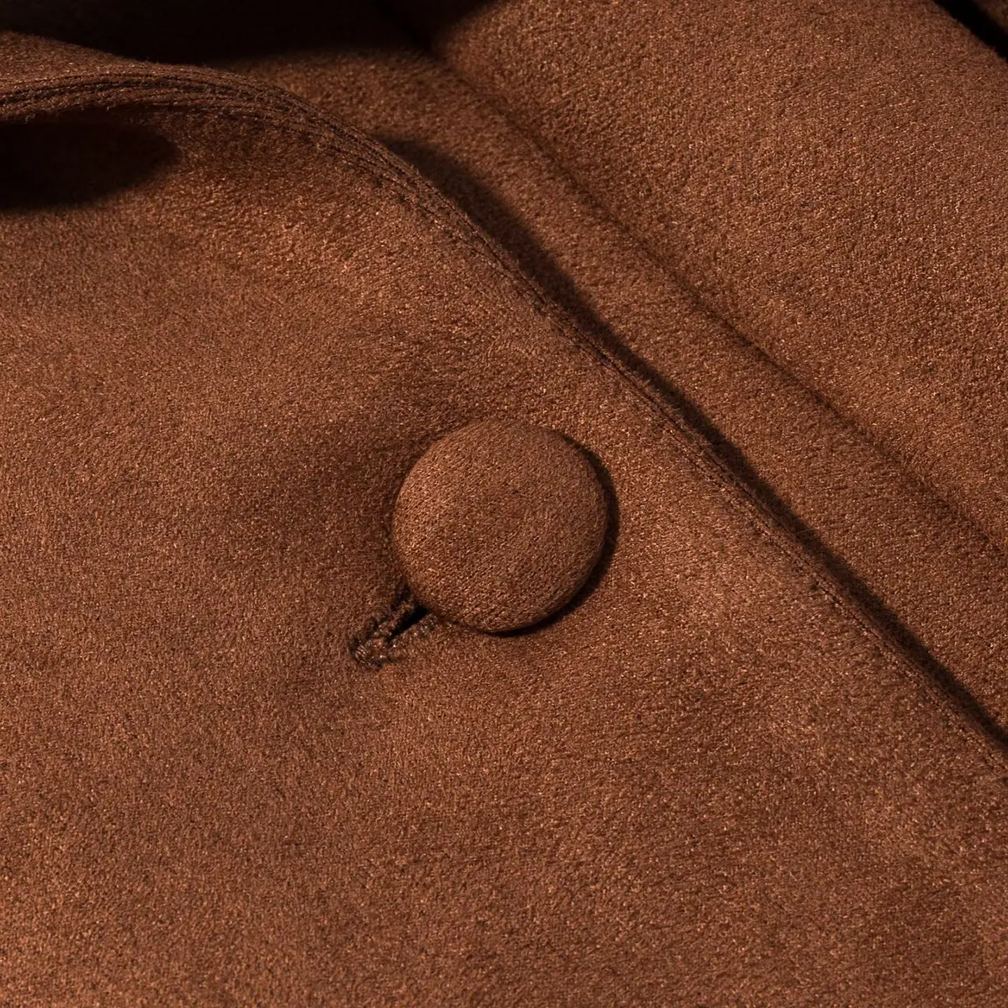 Women Retro Brown Lace Up Short Suede Jacket Elegant Female Lapel Long Sleeves Slim Coats Autumn Chic Lady Streetwear Outwear