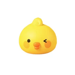 Canard jaune prêt à l'emploi, jouet de décompression à rebond lent, artefact d'évent, pincement, filet de musique, jouet rouge 