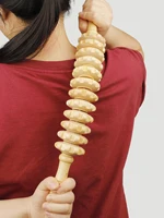 Wood Therapy Roller Gear Stick Massage Tool Cellulite Slimming Roller Massager Lymphatic Drainage Body Shaping Trigger Stick 2