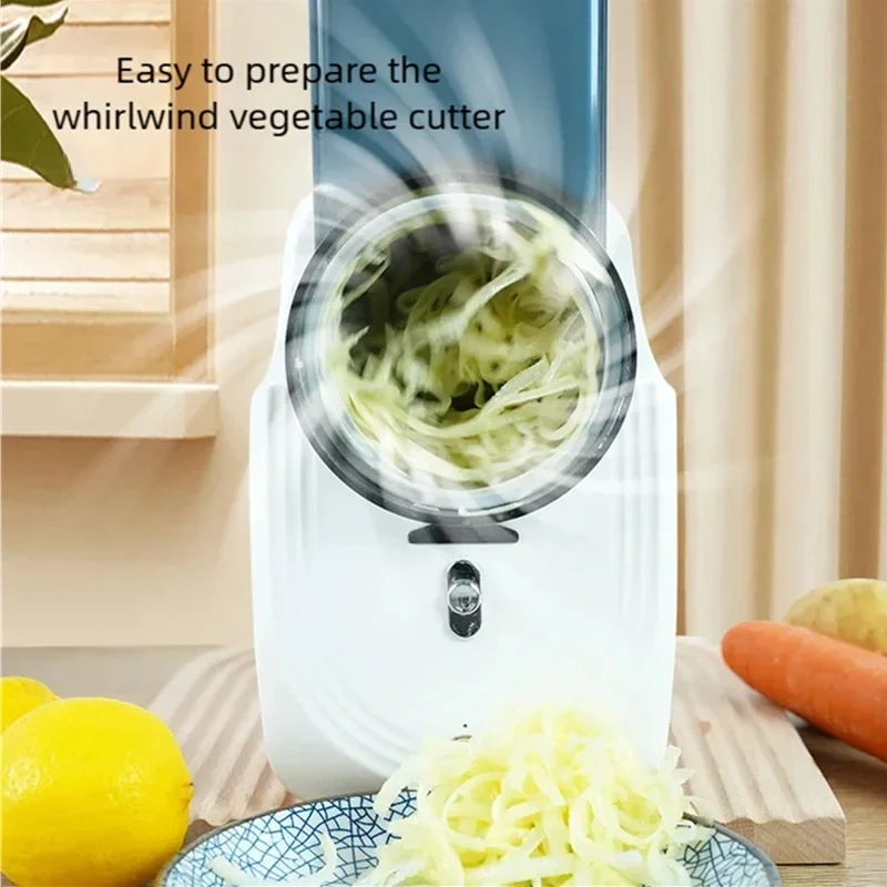 Multi-function Vegetable Cutter Kitchen Electric Slicer Shredder Automatic