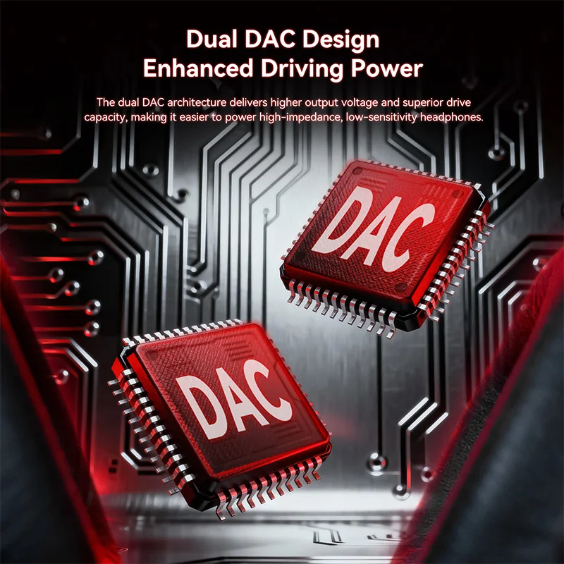 KBEAR TRI TK3 완전 밸런스드 DAC & 헤드폰 앰프 듀얼 ES9039Q2M QCC 칩 5000mAh 장시간 배터리 수명