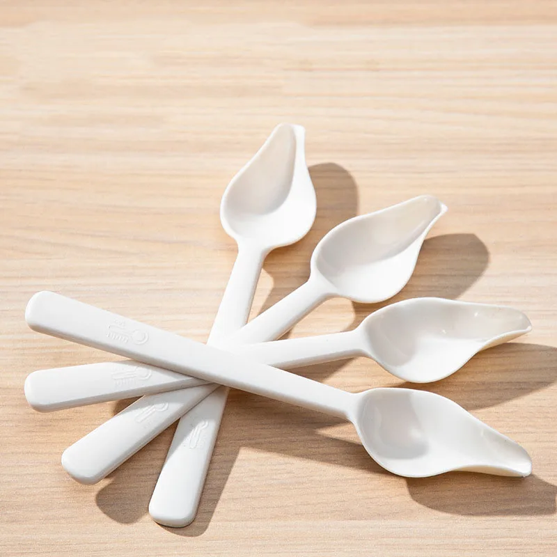 2/5pcs Bird Feeding Spoon Parrot Water Milk Medicine Food Spoons Plastic Heat Resistant Spoon Small Animals Pets Feeding Tools
