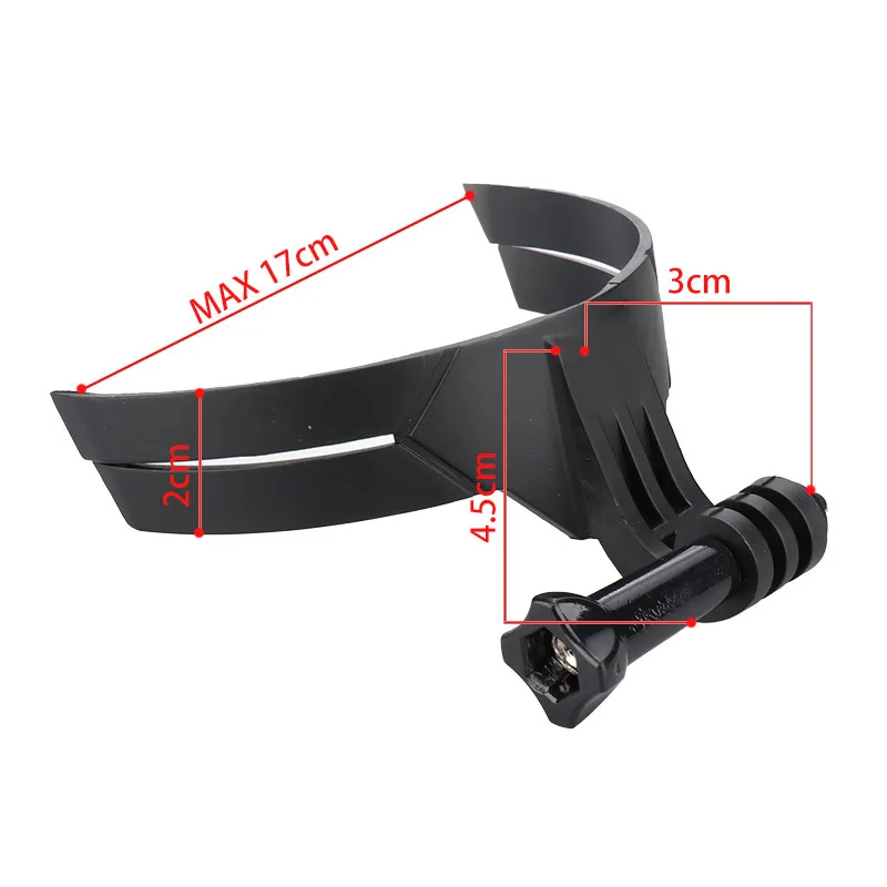 Support mentonnière casque moto pour GoPro/Insta360/DJI OSMO - Kit A ou B