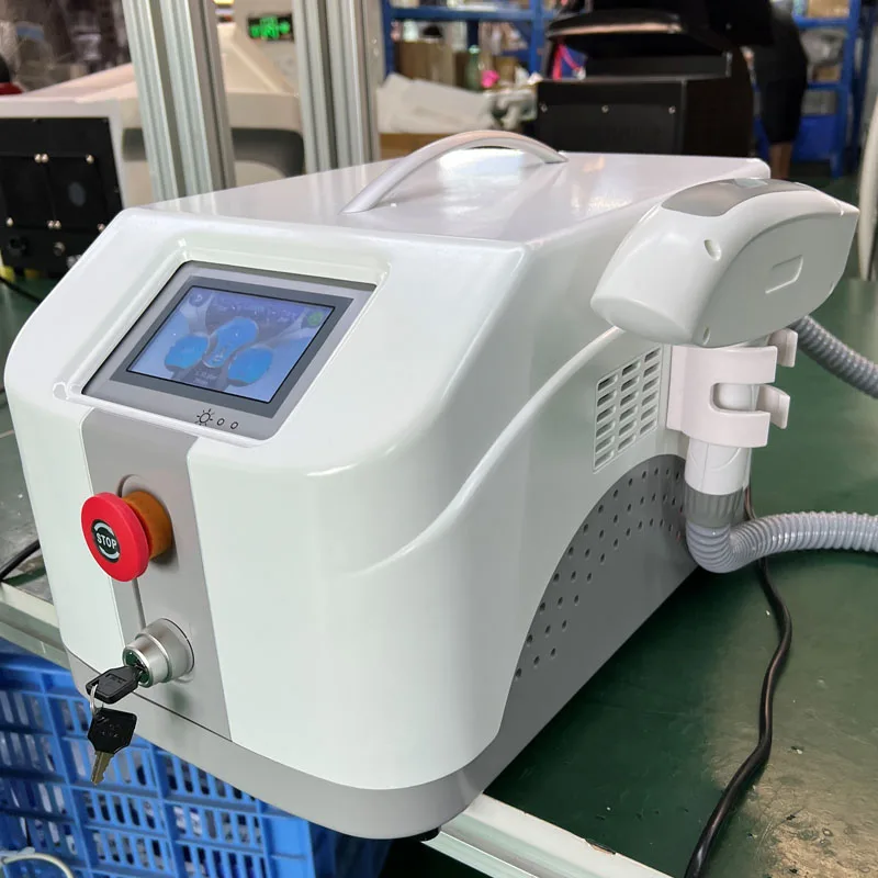 Nd Yag Q Laser comutado, Laser tatuagem remoção, Dispositivo carbono, Mini