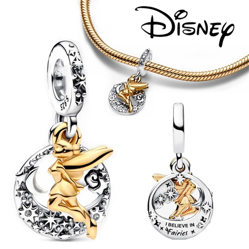 Pendant Charms Beads for Jewelry Gift Fit Disney Minnie Mouse Rocket Raccoon 925 Silver Charm Bead