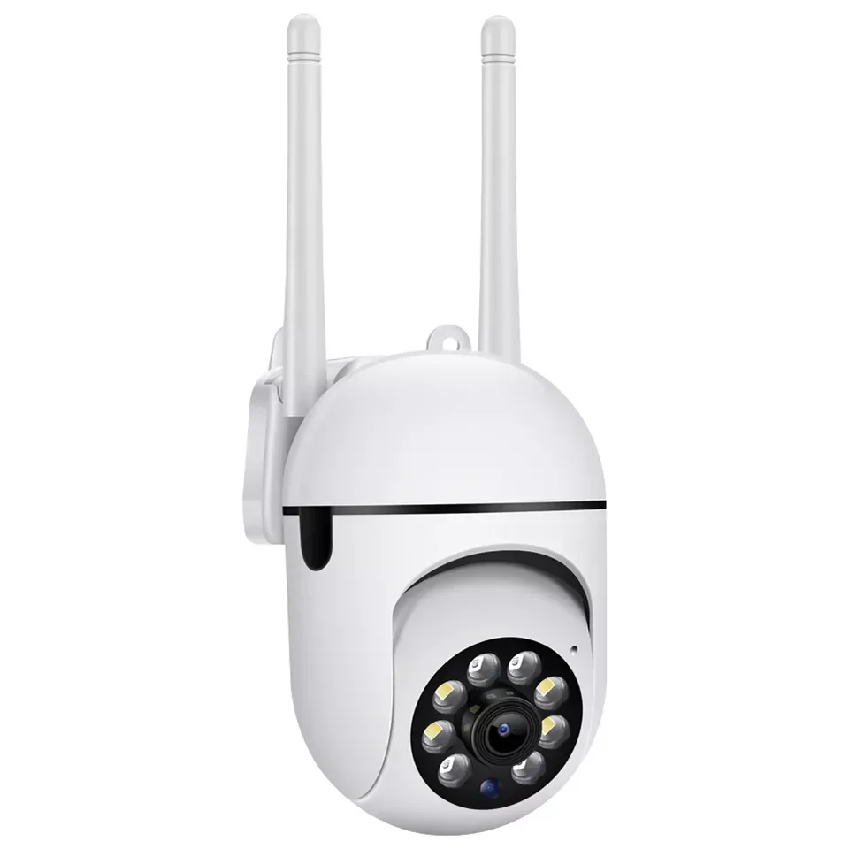 A-5MP Wifi IP 무선 보안 감시 PTZ 카메라 4X 줌 카메라 추적 양방향 오디오 HD 야간 컬러 캠 V360PRO APP