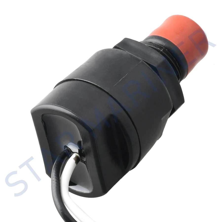 Interruttore Di Arresto Motore Fuoribordo WOOSTAR - Ricambio Per Yamaha 6-25HP 2T/4T, Con Cavo