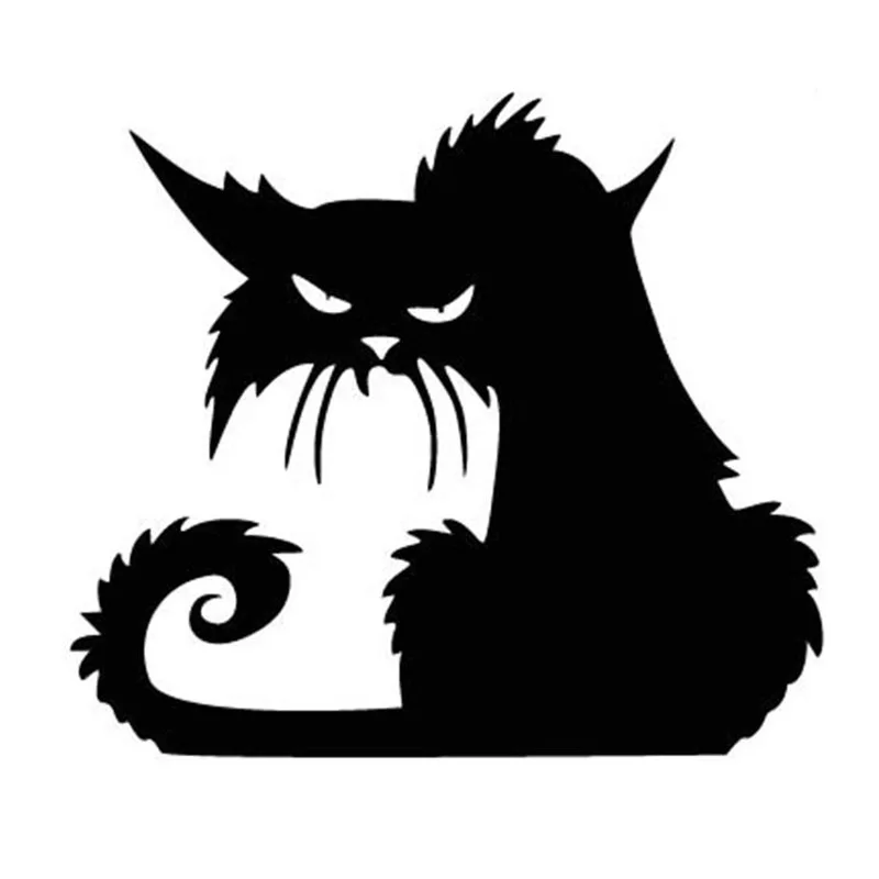 

Наклейки на окно «кошка» на Хэллоуин, 14,6*12,9 см