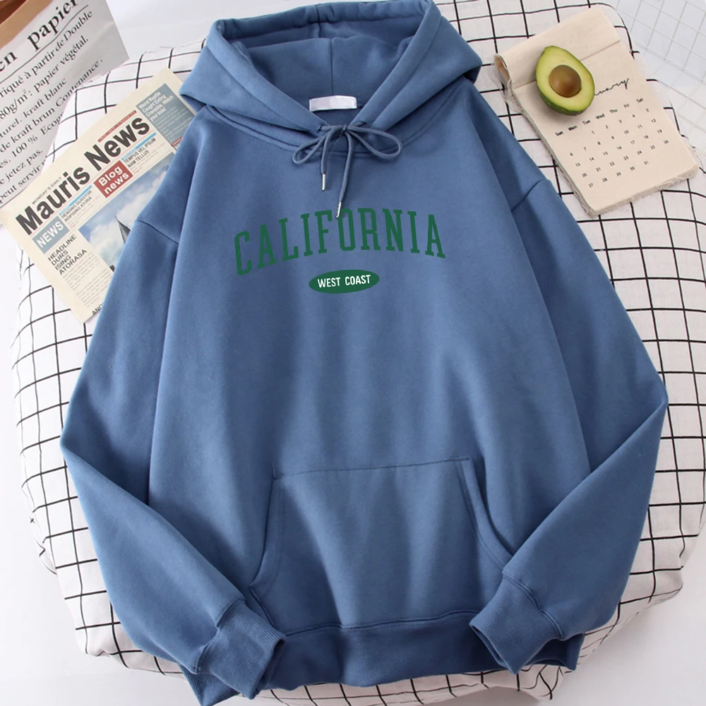 

California West Coast Printing Hoodies Men'S Gorgeous Graphic Sweatshirt Novelty Loose Clothing Harajuku Hat Rope Hoodie Mens