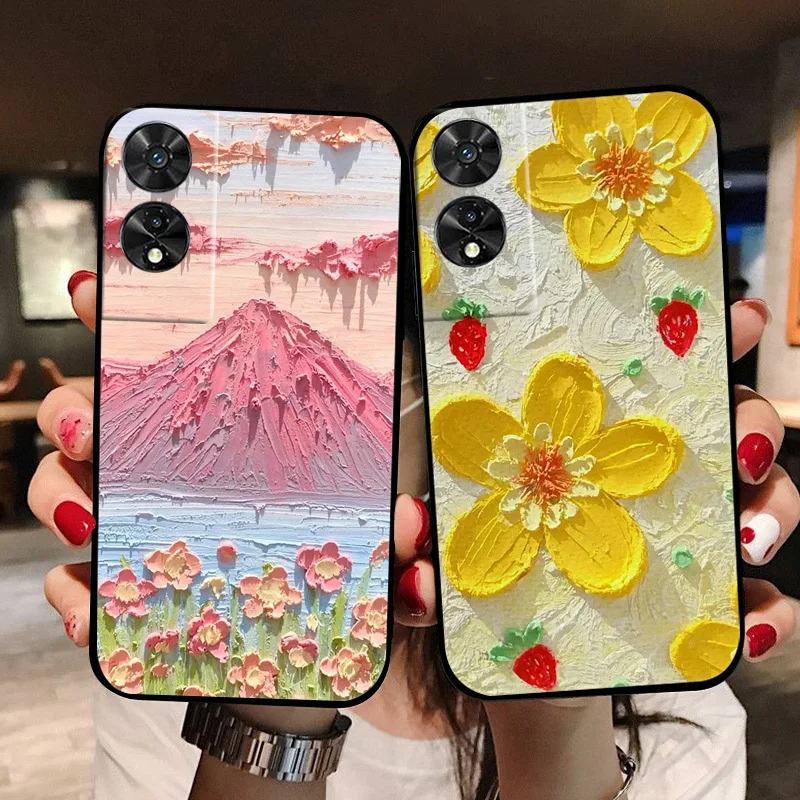 Fashionable Soft Silicone Back Cover - Cute and Stylish Protective Case