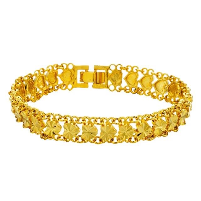 Buy 22K Gold Light Weight Design Ladies Bracelet 71VB737 Online from  Vaibhav Jewellers