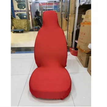 Coprisedili per auto Tessuto in poliestere traspirante Elastico universale elasticizzato Fodera protettiva per cuscino del sedile anteriore per auto All Inclusive