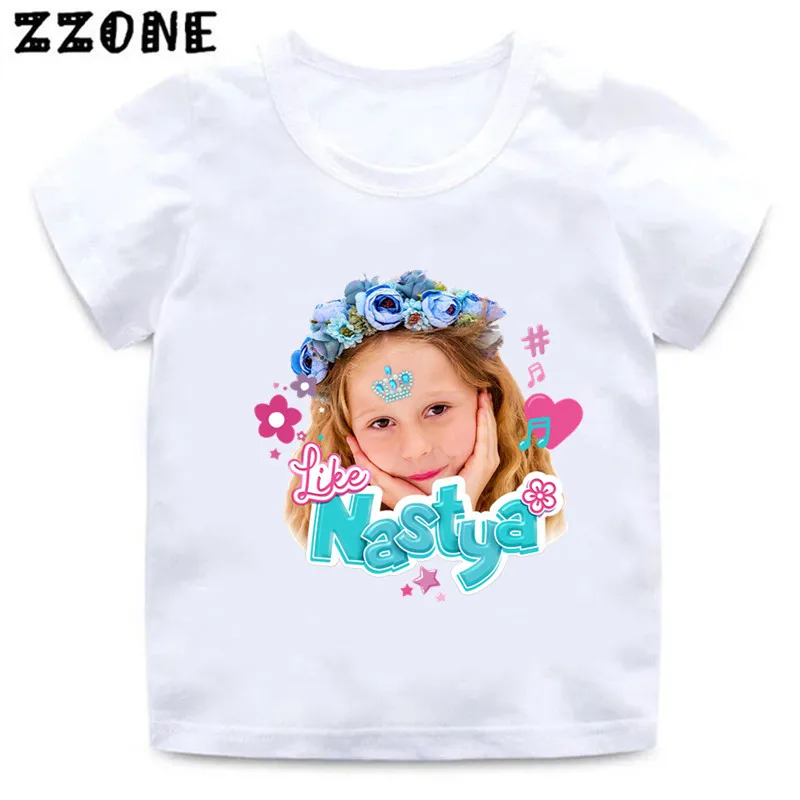 

Hot Sale Fashion Kids T-Shirts Lovely Like Nastya Kawaii Baby Girls Clothes Summer Short Sleeve Children T shirt Tops,HKP5483