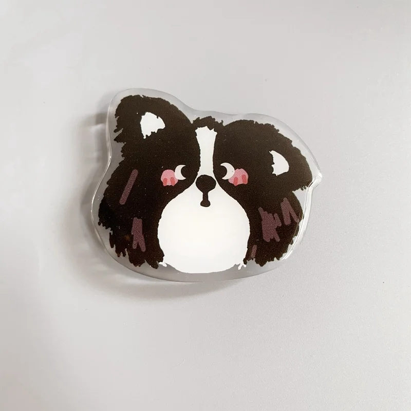 Adorable Korean Cartoon Puppy Phone Grip and Stand Accessory