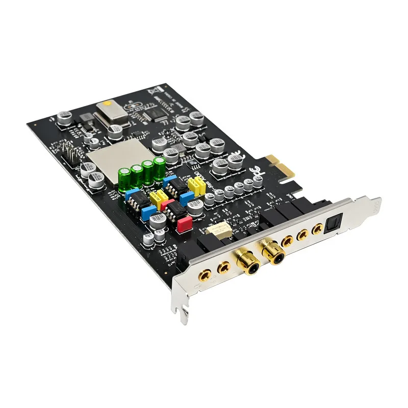 PCIe X1 SE-SC8828C-8CH 7.1CH 고음질 TCXO 전문 오디오 사운드 카드 PRO