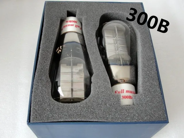 

(2PCS) 300B TJ Fullmusic Tianjin full true 300B/n 300BN tube screen eggplant type DOME type factory test pairing