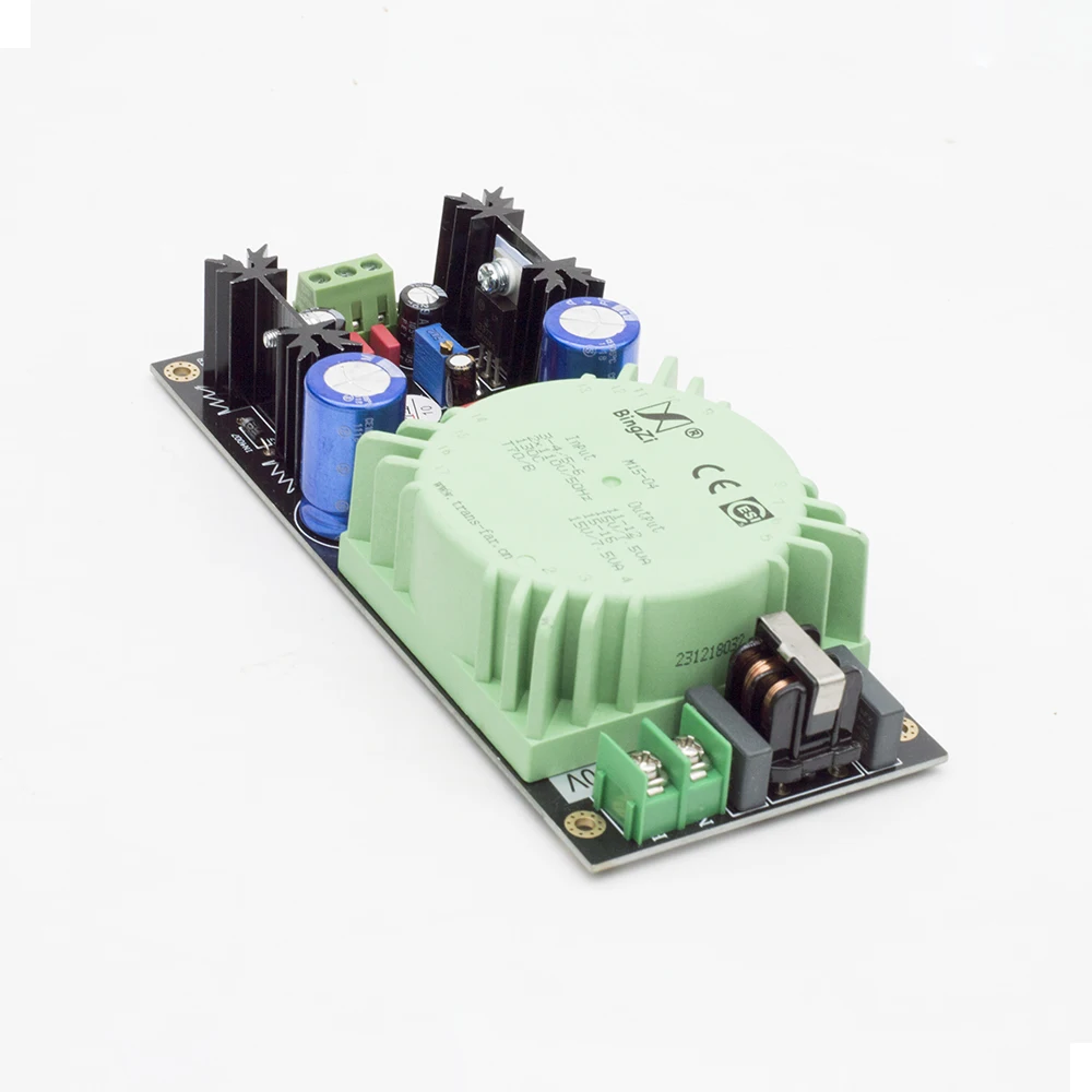 LM317/LM337 Transformer Output Adjustable Voltage Stabilizing Circuit Board Kit Diy Can Install Talema Sealed Ring Transformer 5