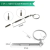 1/2/10pcs Mini 3 in1 Screwdriver Eyeglass Optical Eye Glasses Portable Spectacles Watch Repair Kit Practical Household Hand Tool 4