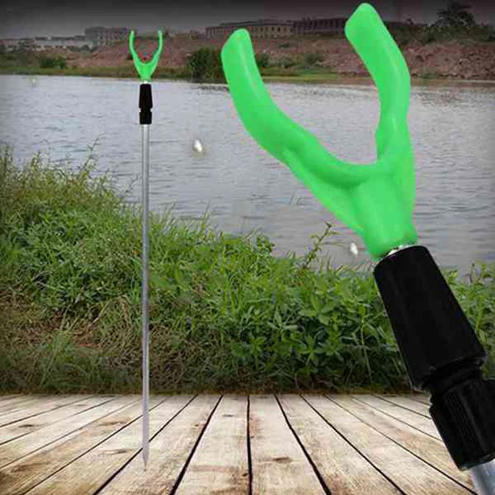 Fishing Rod Holder Fishing Rod Bracket Fishing Gear Accessories 4PCS Adjustable Metal Fishing Rod Holder Fixed Frame Fishing Rod Bracket Supplies