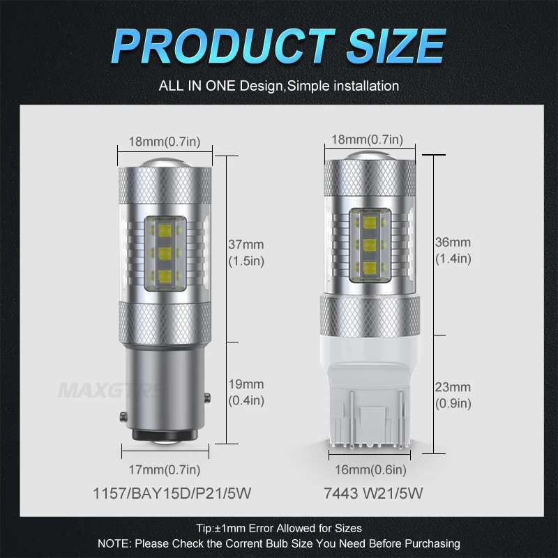 XBD Ĩ LED , S25, 1157, BAY15D, 7443, W21, 5W, P21, 5W, ڵ  , 극ũ Ʈ,  õ,  ȣ , 2x80W
