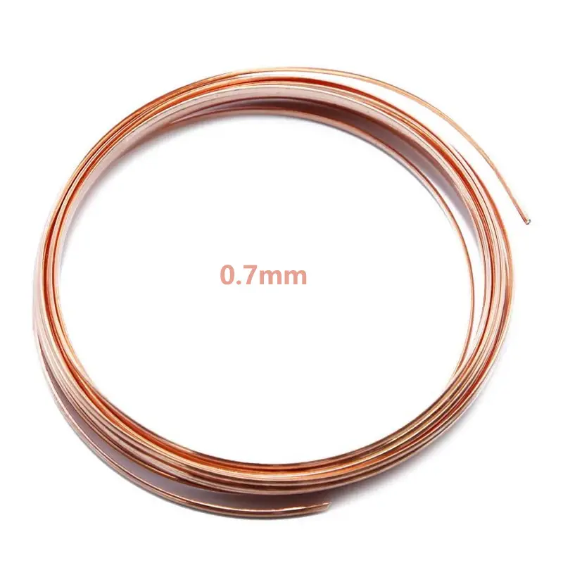1-10M Bare Copper Wire Pure Copper Wire T2 Copper Coil Conductive Copper Wire,  Bare Line Diameter 0.1/0.15/0.2/0.3/0.4/0.5-5mm - Image 22