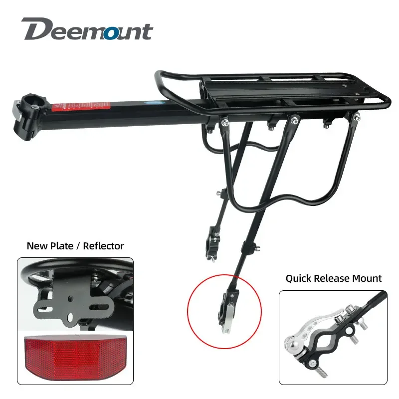 Bicycle Rear Cargo Rack Stand 50KGS Load 24-29inches Bike Luggage ...