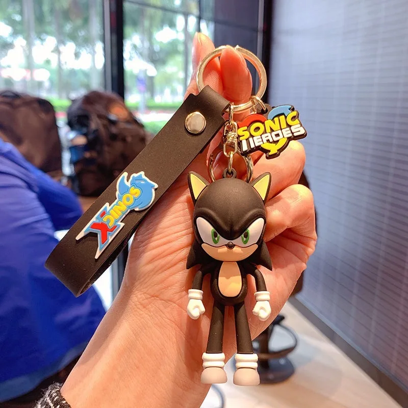 thumbnail image 1 of Figura de acción de Sonic Shadow Knuckles, muñeco de Sonic de metal, periféricos de anime, llavero, accesorios, bolsa, decoración, juguete para niños, regalo, 1 of 5