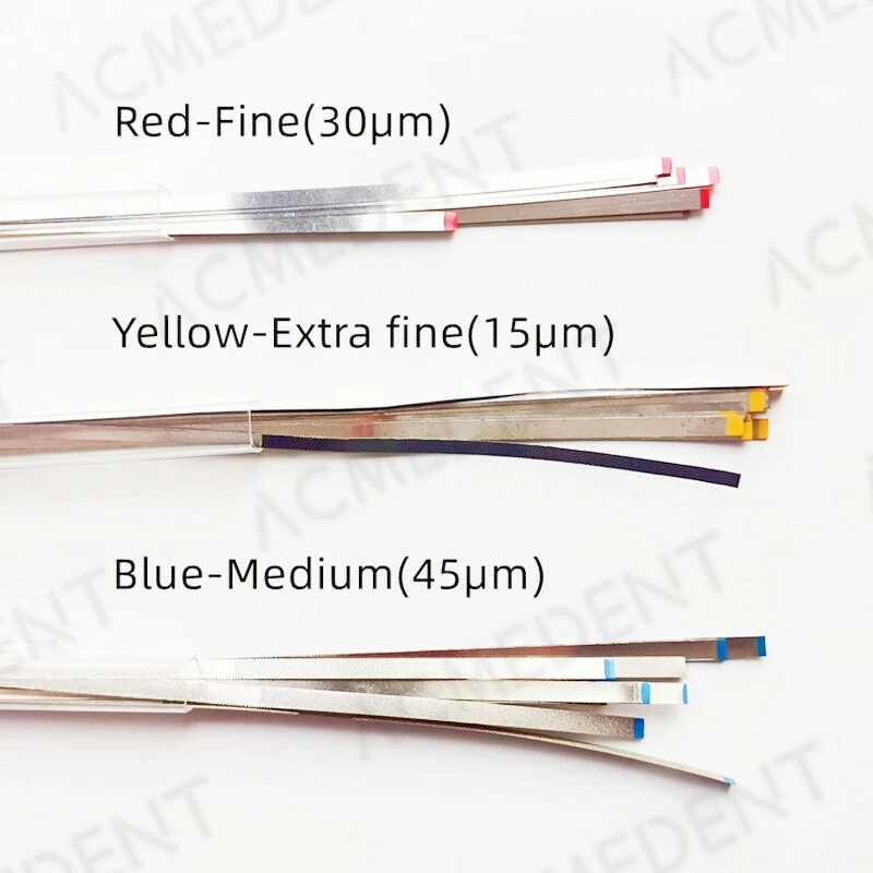 Dental Single Side Diamond Polishing Finishing Strips Metal Polishing