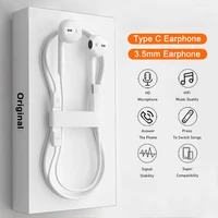 Original Type C Wired Headphone For Xiaomi Mi 14 13 12 Pro Ultra Lite 3.5MM Earphone Redmi Poco Huawei Samsung Earbuds Headset 1
