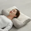 Natural Rubber Pillow Anti Traction Cervical Neck Pillow Soft Elastic Sleeping Pillows Sleep Position Orthopedic Pillow 1