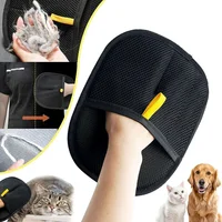 Pet Hair Removal Tools Reusable Gloves Pet Double Sided Beauty Gloves Carpet Removal Pet Fur Hair Pet Supplies Sofa Carpet Home - Image 2