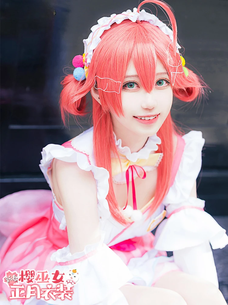 ホロライブ さくらみこ コスプレ衣装 Lサイズ 最適な価格 Costume