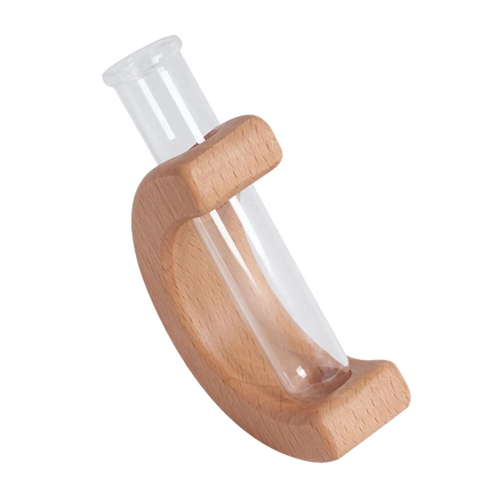 Refrigerator Vase Flower Pot Holder, Creative Glass Tube, Wall Mount, Car