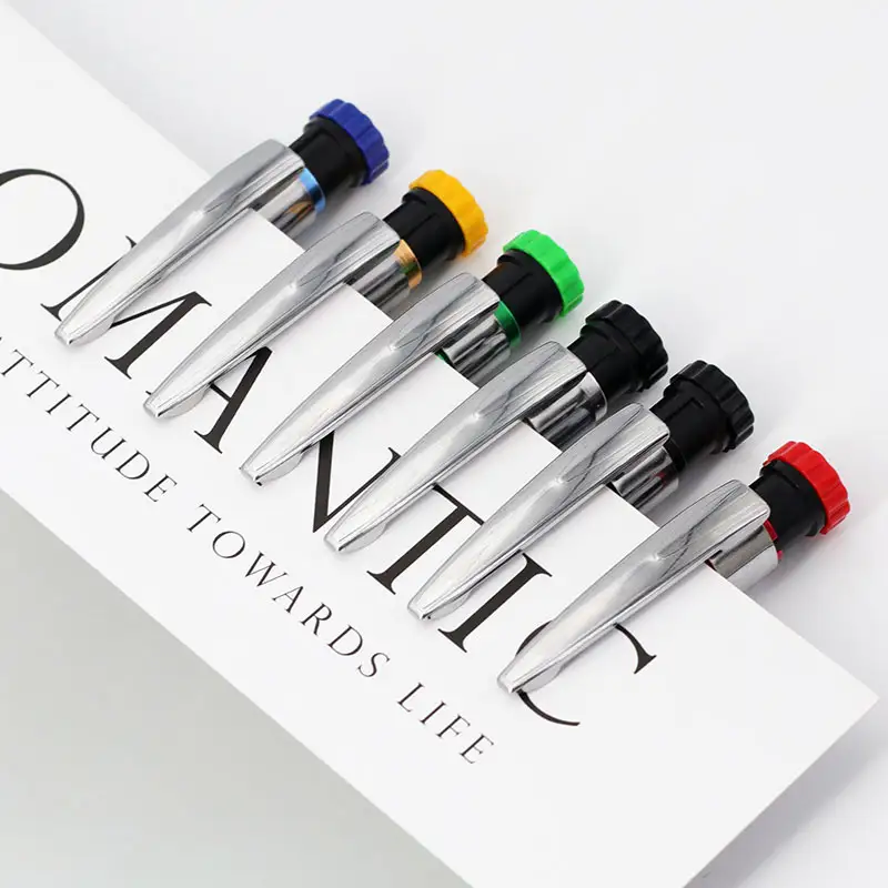 6Colors 2.8mm Metal Solid Carpenter Mechanical Pencil with Sharpener 2B Lead Core Deep Hole Construction Marking Scriber Tool - Image 2