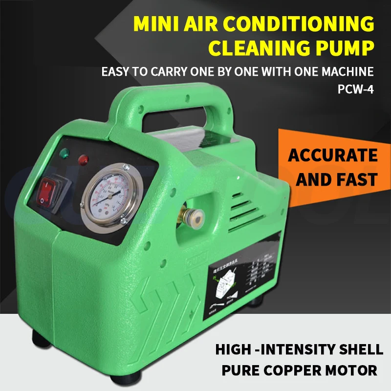Portable Pressure Washer Air Conditioner Cleaner Household High Pressure Water Pump Electric Cleaning Machine Green Rugged Hous 5