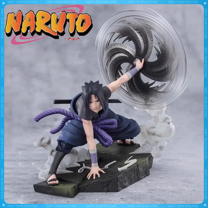 

Фигурка «Наруто» Bandai, фигурка учихиро Саске, спиральный ручной меч, аниме экшн-фигурка, модель, фигурка, коллекционные игрушки, подарки