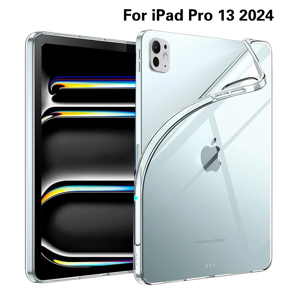 Crystal Clear Shockproof Airbag Case - Silicone Soft TPU Protective Cover