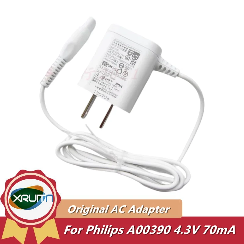 

Genuine OEM For Philips A00390 Norelco Shaver / Trimmer AC Charger Power Cord Adapter 4.3V 70mA US Plug