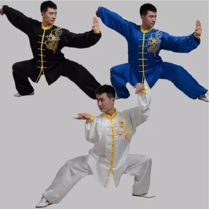 Chinese Style Tai Chi Clothing Kung Fu Martial arts Uniform Suit Men Women Casual Outdoor Sport Jacket Pants Sets