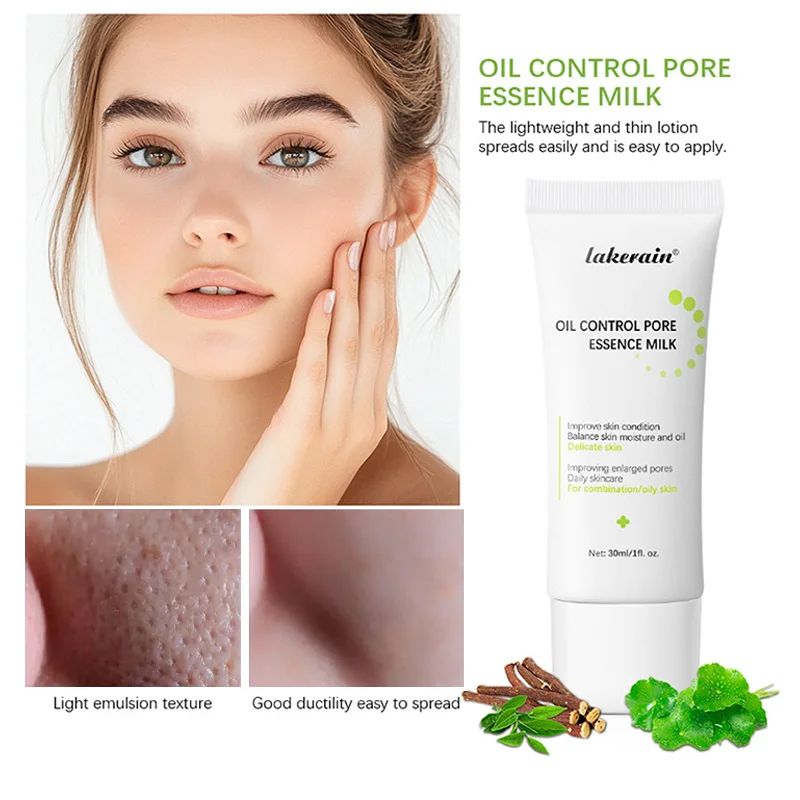 Brand Essence Milk Oil Control Brighten Face Moisturize Invisible Pore Primer Improve Dullness Effective Skincare Lotion
